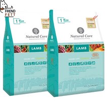 네츄럴코어 에코1 유기농 전연령 강아지사료 2Kg(S).6Kg(M).7Kg(S), 2kg, 1개, 양