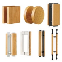 강화도어손잡이 강화유리문손잡이 P200 P340 비규격, HM01_강화유리문손잡이/YJ-257진밤색(P340/700mm)