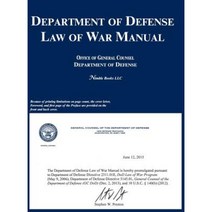 Department of Defense Law of War Manual Hardcover, Nimble Books