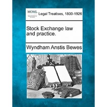 Stock Exchange Law and Practice. Paperback, Gale Ecco, Making of Modern Law