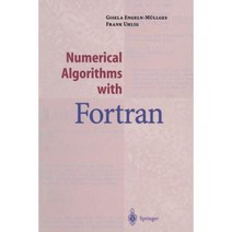 Numerical Algorithms with FORTRAN Paperback, Springer