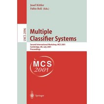 Multiple Classifier Systems: Second International Workshop MCS 2001 Cambridge UK July 2-4 2001 Proceedings Paperback, Springer