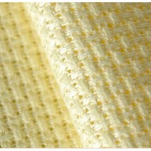 조이십자수 14CT 십자수 칼라원단, 14CT 노란색 원단 1/4마