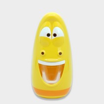 라바 치약 디스펜서 옐로우, 1개