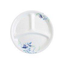 코렐 블루플로럴 삼절접시(소)
