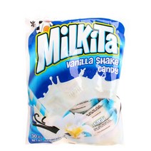 밀키타 바닐라 셰이크 캔디, 120g, 1개