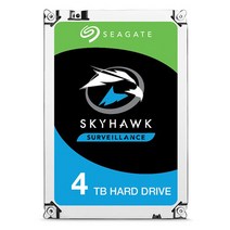 씨게이트 시게이트 SeaGate CCTV 녹화기 전용 하드 무상 AS3년 정품 HDD, 4TB