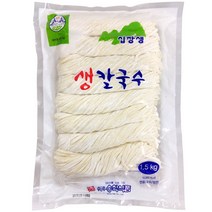[송학식품] 생칼국수 1.5kg _ (약 8~9인분)_칼국수, 1개