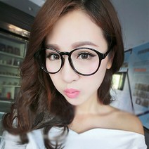 라온텐 심플 뿔테안경 남녀공용