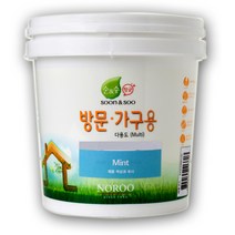 노루페인트 순앤수 항균 방문가구용 수성페인트 1L 반광, 방문가구용1L 아이보리(nr7015)