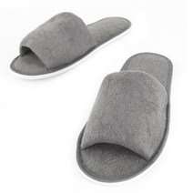 하루이슬리퍼 하루이 타올천슬리퍼 오픈형, 타올천-C-연회색