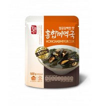 홍합 미역국 500g x 10개, 1개