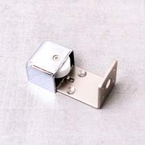남선 자동문용-자동문하부가이드(조절용-실버) 30-45mm 베어링 롤러 로라 이탈방지, 1개