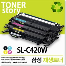 제이컴퍼니 SL-C420W 신재생토너, 검정, 1개