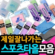 브랜드 스포츠타올 모음전(아레나/후그/아이온등), RED(레드), 05.아이온 습식 스포츠타올 돌핀