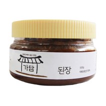 가담 된장 500g 1kg 2kg 3kg 5kg 14kg, 1개