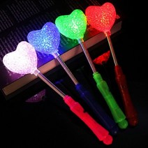 티앤씨몰 [LED 야광용품] LED 하트 응원봉
