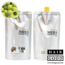가미암라 천연 트리트먼트 칼라 크림 300g 두피자극완화+영양공급 신개념 염모제, 7N, 1세트