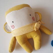 날아라미쎄스깡 이쁜몽키 옐로우 DIY 인형만들기 원숭이인형, 남여공용