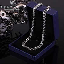 Solomon Jewerly 남성 목걸이팔찌 세트 클라식모델 남성패션목걸이
