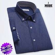 메이드 DF_데님 버튼다운 반팔 셔츠 0259_(SSHT)