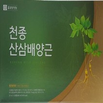 종근당 천종산삼배양근 앰플 20mlx30병(600ml), 1개, 20ml