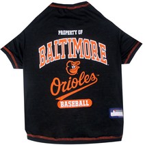 도기네이션 베이스볼 애견 티셔츠, Baltimore Orioles