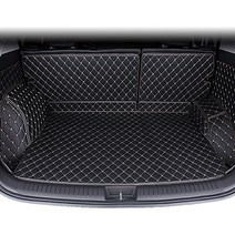 2020 뷰티풀 코란도 풀커버 가죽자수 트렁크매트, 코란도 베이지, 쌍용