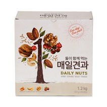 매일견과 둘이 함께 먹는 20g x 60개입, 1.2kg, 2개