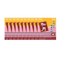 송월타월 마사지 때밀이40(10장) 때수건 샤워타월 샤워수건 업소용, 분홍