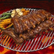 올댓리빙 돼지등갈비 매운맛 매콤 바베큐폭립 400gx3팩, 1개, 400g