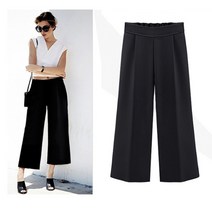 아웃사이즈 OAP89900 빅사이즈 쉬폰 와이드 팬츠 와이드팬츠