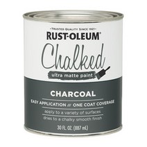 [RUST-OLEUM CHALKED] 울트라매트 밀크페인트, 1QT-Country Gray