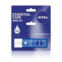 니베아 립케어 에센셜 4.8G 립클로즈 립케어/립크립/립스크럽/펄립스틱/천연틴트/겟잇뷰티입술각질/입술각질/원더립/이글립스졸리베베/학생틴트, 단일 수량, 단일 색상/향