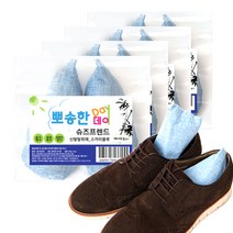 뽀송한데이 참숯 신발탈취제 블루 2p 4세트 제습제