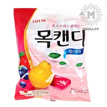 목캔디허브, 1개, 롯데목캔디믹스베리(리필)