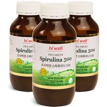하이웰 하와이안 스피루리나 500정 3병 뉴질랜드직수입, 250g, 3개