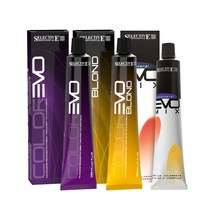 셀렉티브 에보 염색약 100ml 새치커버+산화제, 6.66강렬한붉은빛띤어두운블론드(새치커버), 1개