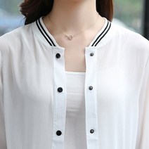 여성 가디건 롱 자외선차단 오버핏 니트 쉬폰 W07 여성 가디건 롱 자외선차단 오버핏 니트 쉬폰 W07