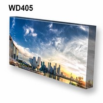 몽차 와이드 캔버스액자, WD405
