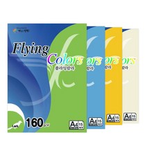 삼원특수지 플라잉칼라 A4 160g 15매, LK02.얼스팩 150g