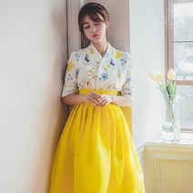 수설화 좋은날 블라우스 생활한복 저고리 한복