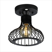 항아리 라인 센서등(블랙) 현관등/베란다 인테리어 조명등 /토탈