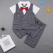 유콩이네 보타이 반팔 정장