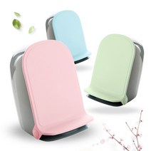 HICKIES 음식물쓰레기 페달 밀폐 휴지통 5L, 그린, 1개