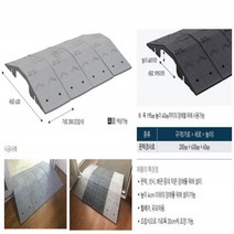 문턱경사로25: 900-180-25 장애인경사로 과속방지턱 상가진입판