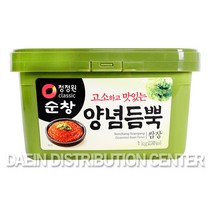청정원 순창 양념듬뿍 쌈장, 1kg, 3개