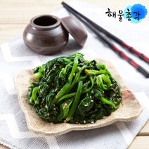 해물총각 시금치 아욱 열무 얼갈이 유채 무청시래기 간편 냉동야채, 1봉, 무청시래기1kg