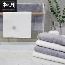 송월타월 호텔컬렉션 클래식 핸드타올 1장, 연회색, 1개
