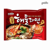 팔도 일품 해물라면 120g, 3개